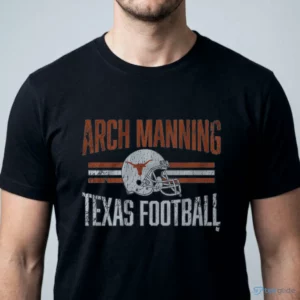 texas football arch manning helmet hero shirt 1