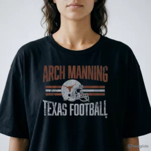 texas football arch manning helmet hero shirt 2