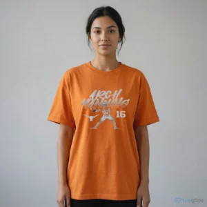 texas football arch manning name number pose shirt 2