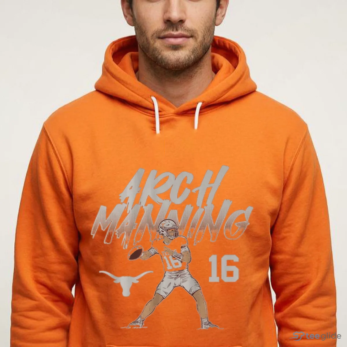 texas football arch manning name number pose shirt 4 texas football arch manning name number pose shirt 4
