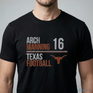texas football arch manning sport stack shirt 1