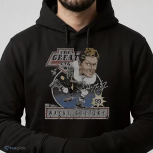 Wayne Gretzky Los Angeles Bruce Stark Collection Caricature WHT 3 wayne gretzky los angeles bruce stark collection caricature wht 4