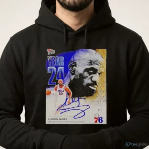 Year 24 Lebron James Headed To Philadelphia For Historic 24th Season Signature Shirt 3 year 24 lebron james headed to philadelphia for historic 24th season shirt 4