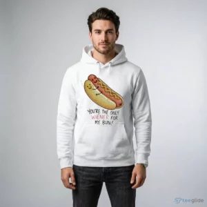 you are the only wiener for my bun funny couples hotdog love shirt 4