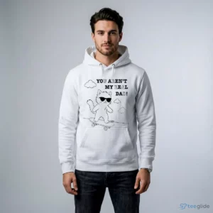 you aren t my real dad funny cool cat skateboarding sunglasses quote shirt 4