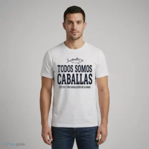 abde ezzalzouli with todos somos caballas t shirt 1 1