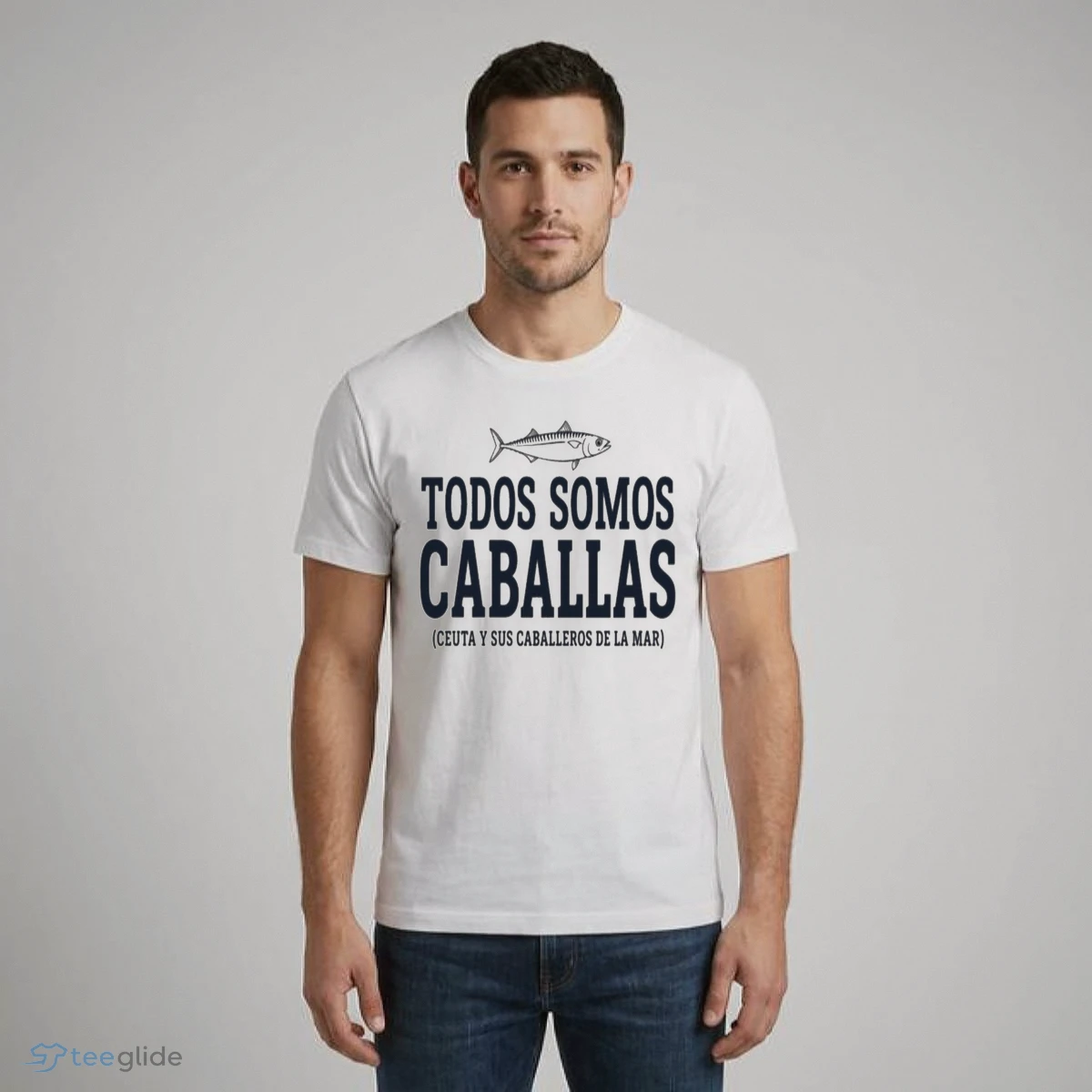 abde ezzalzouli with todos somos caballas t shirt 1 1 abde ezzalzouli with todos somos caballas t shirt 1 1