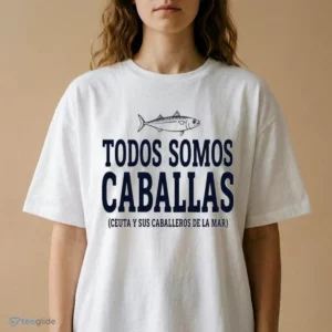 abde ezzalzouli with todos somos caballas t shirt 2 1