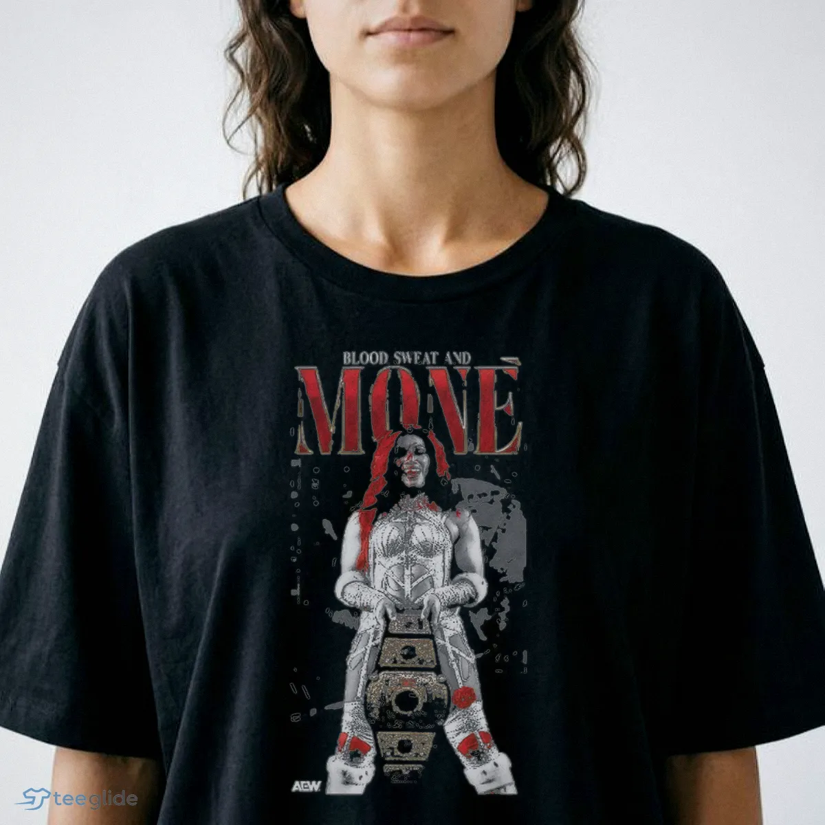 Mercedes Moné - Sacrifice T-Shirt 8 Mercedes Moné - Sacrifice T-Shirt - Design Preview