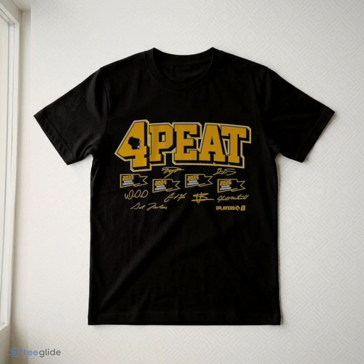 milwaukee baseball division 4peat graphic t shirt 3 1 milwaukee baseball division 4peat graphic t shirt 3 1
